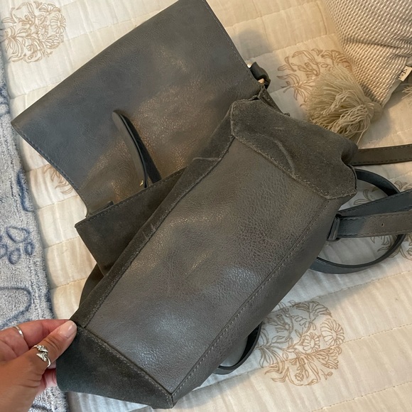 Mini Suede Backpack - Picture 8 of 8